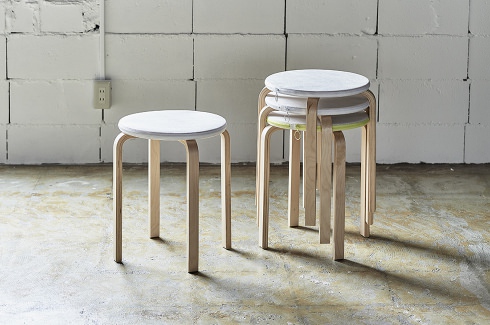 STOOL covering IKEA stool