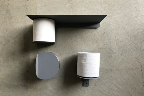 Toilet paper holder, Shelf & Door handle for townz